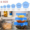6Pcs Universal Food Silicone Cover Silicone Stretch Lids For Cookware Reusable Stretch Lids silicone lid covers silicone lids 6Pcs Universal Food Silicone Cover Silicone Stretch Lids For Cookware Reusable Stretch Lids silicone lid covers silicone lids
