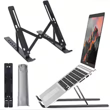New High Quality Laptop Stand - Adjustable Portable Laptop Stand For Desk - Foldable Plastic Non-slip Stand For Laptop And Tablet