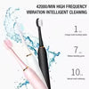 6 Modes Electric Toothbrushes for Adults Kids Smart Timer Rechargeable Whitening Toothbrush IPX7 Waterproof Tooth brush holder