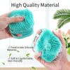 Silicon Bath Body Brush, Exfoliating Body Scurb Brush with Soap Dispenser, 2 in 1 Ultra Soft Bath Sponge Shower Brush and Body Massager,